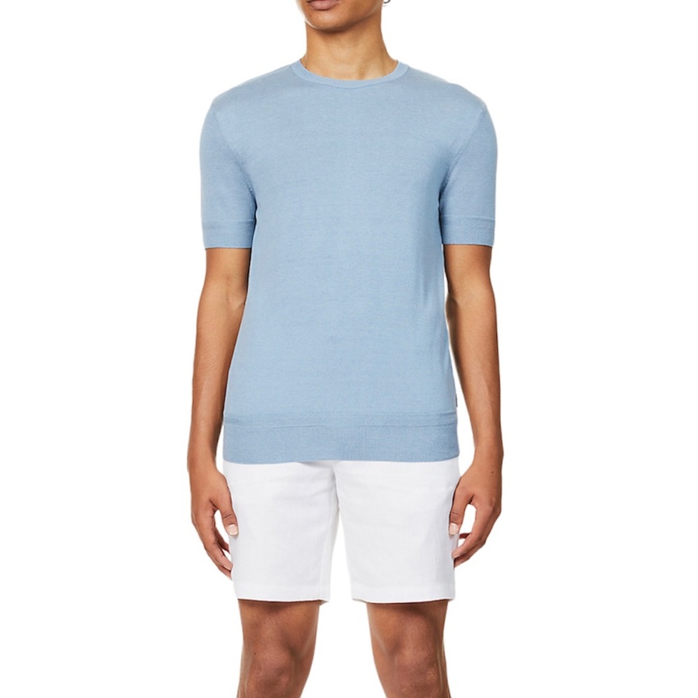 Orlebar Brown Laughton Crewneck Knitted T- Shirt
